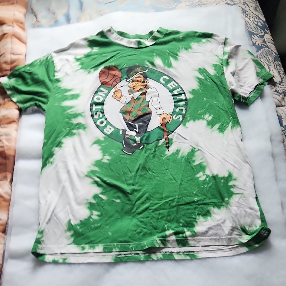 Hollister Boston Celtics Tie-Dye Oversized T-Shirt